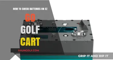 Easy Steps to Check and Maintain Your EZ Go Golf Cart Batteries