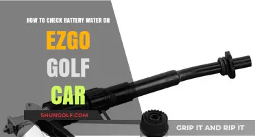Easy Steps to Check and Maintain EZGO Golf Cart Battery Water