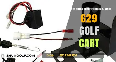 Yamaha G29 Golf Cart Brake Fluid Check: Step-by-Step Guide