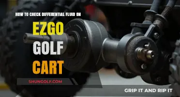 Checking Differential Fluid on Your EZGO Golf Cart: A Step-by-Step Guide