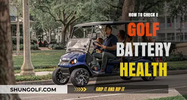 Checking Your e-Golf Battery Health: A Comprehensive Guide