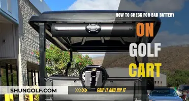 Diagnosing a Faulty Golf Cart Battery: Quick and Easy Checks