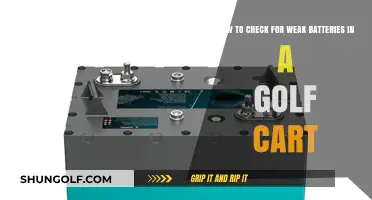 Detecting Weak Golf Cart Batteries: Quick Tips for Easy Diagnosis