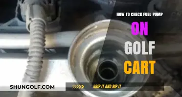 Troubleshooting Golf Cart Fuel Pump: A Step-by-Step Guide to Check and Diagnose