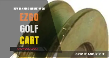 Easy Guide to Inspecting Your EZGO Golf Cart's Generator