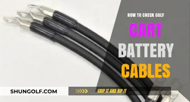 Inspecting Golf Cart Battery Cables: A Step-by-Step Maintenance Guide