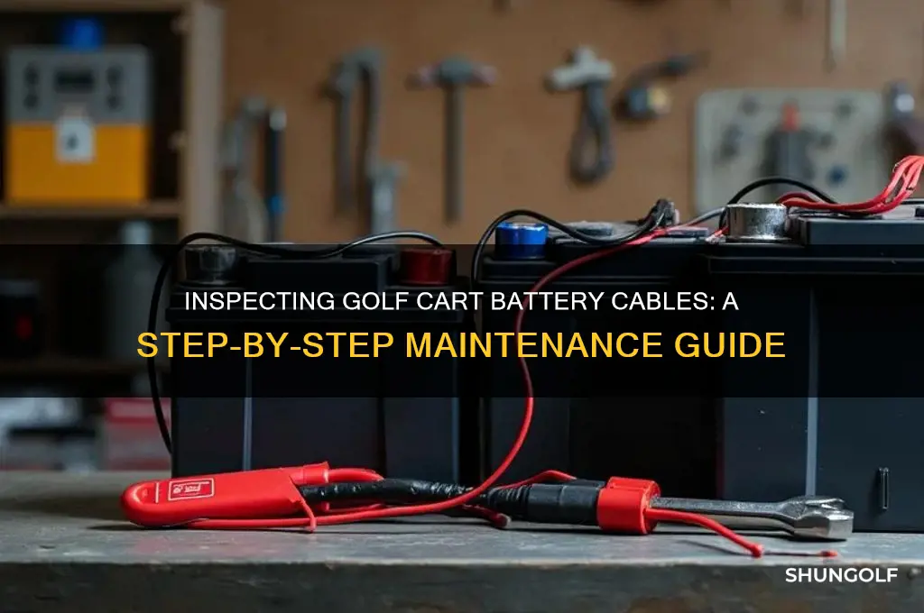 how to check golf cart battery cables