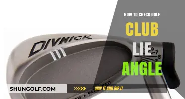 Master Your Swing: A Guide to Checking Golf Club Lie Angle