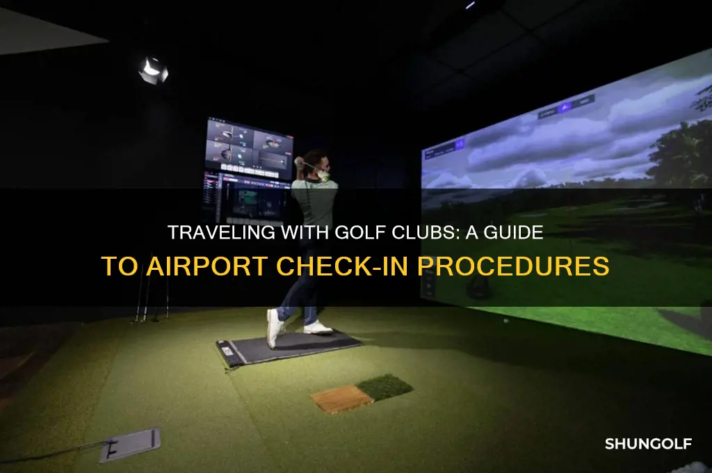 how to check golf clubs at airport