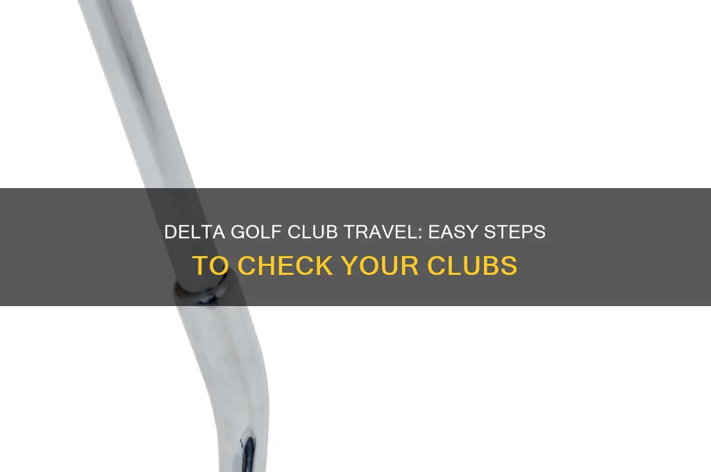 how to check golf clubs on delta