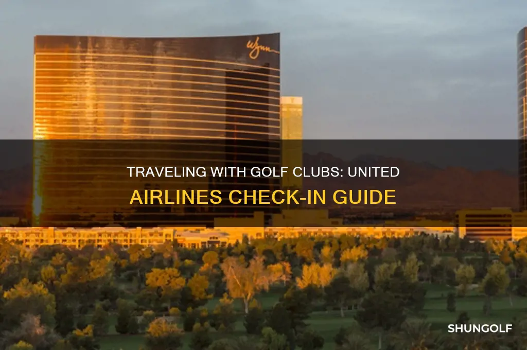how to check golf clubs on united
