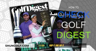 Golf Digest: The Ultimate Guide to Checking Your Swing