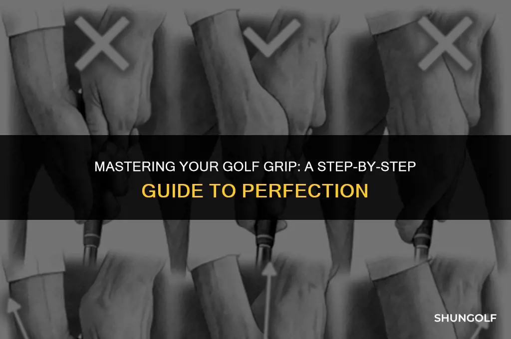 how to check golf grip