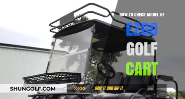 Identifying Your EZGO Golf Cart Model: A Quick and Easy Guide