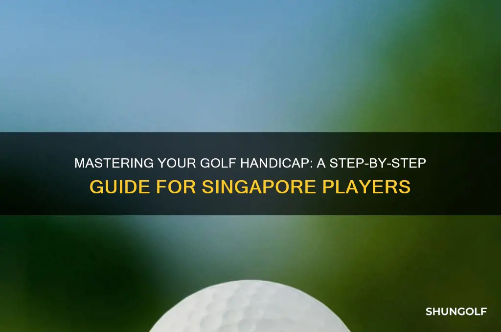 how to check my golf handicap singapore