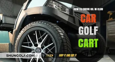 Easy Guide to Checking Oil in Your Club Car Golf Cart