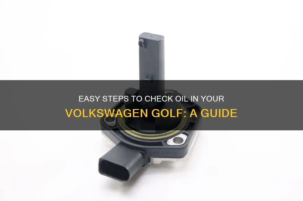 how to check oil in volkswagen golf