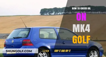 Easy Guide to Checking Oil Levels in Your MK4 Golf