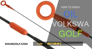 Volkswagen Golf: Checking Oil Levels the Right Way