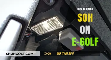 Efficiently Monitor Your E-Golf's Battery Health: Checking SOH Made Easy