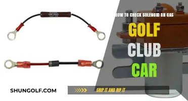 Troubleshooting Solenoid Issues on Your Gas Golf Club Car