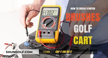 Easy Guide to Inspecting Starter Brushes on Your Golf Cart