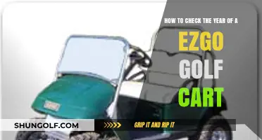 Quick Guide: Identifying Your E-Z-GO Golf Cart's Manufacturing Year