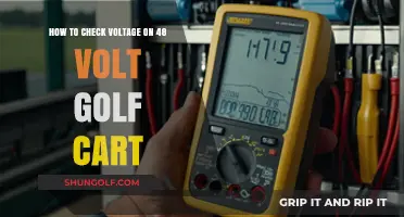 Easy Guide to Testing Voltage on Your 48V Golf Cart