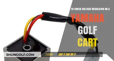 Testing Your Yamaha Golf Cart's Voltage Regulator: A Step-by-Step Guide