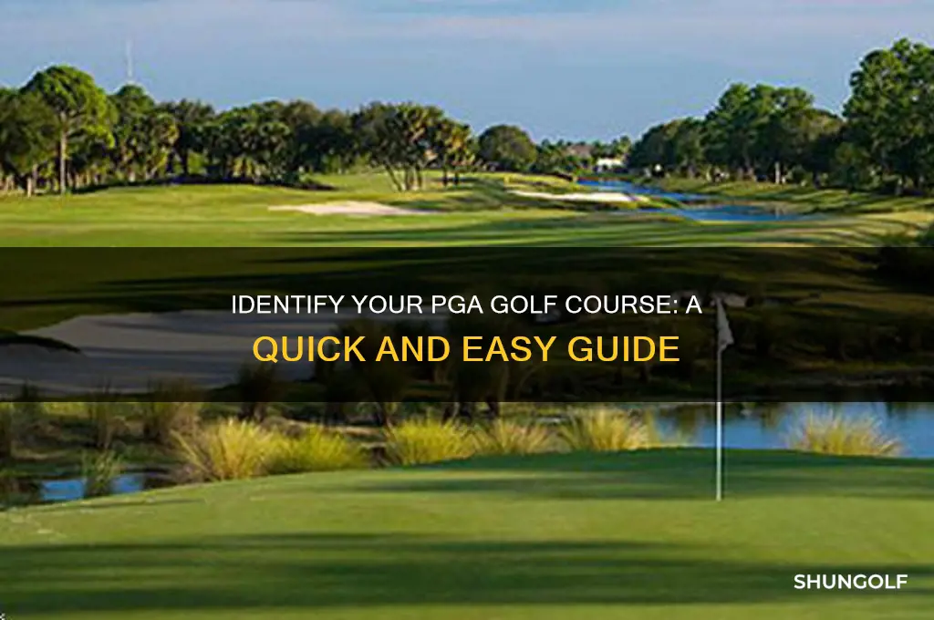how to check which golf course i am playing pga