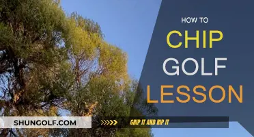 Mastering the Art of Chipping: Golf Lessons