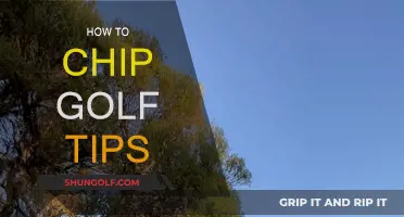 Mastering the Art of Chipping: Golf Tips