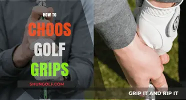 Master Your Swing: A Guide to Choosing the Perfect Golf Grips