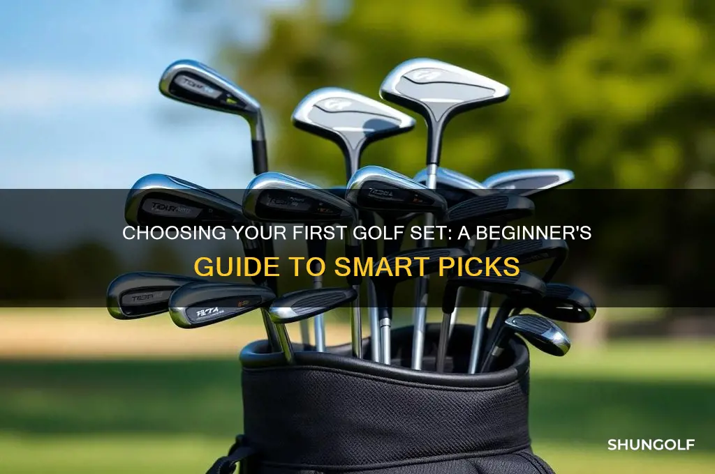 how to choose a beginners golf set