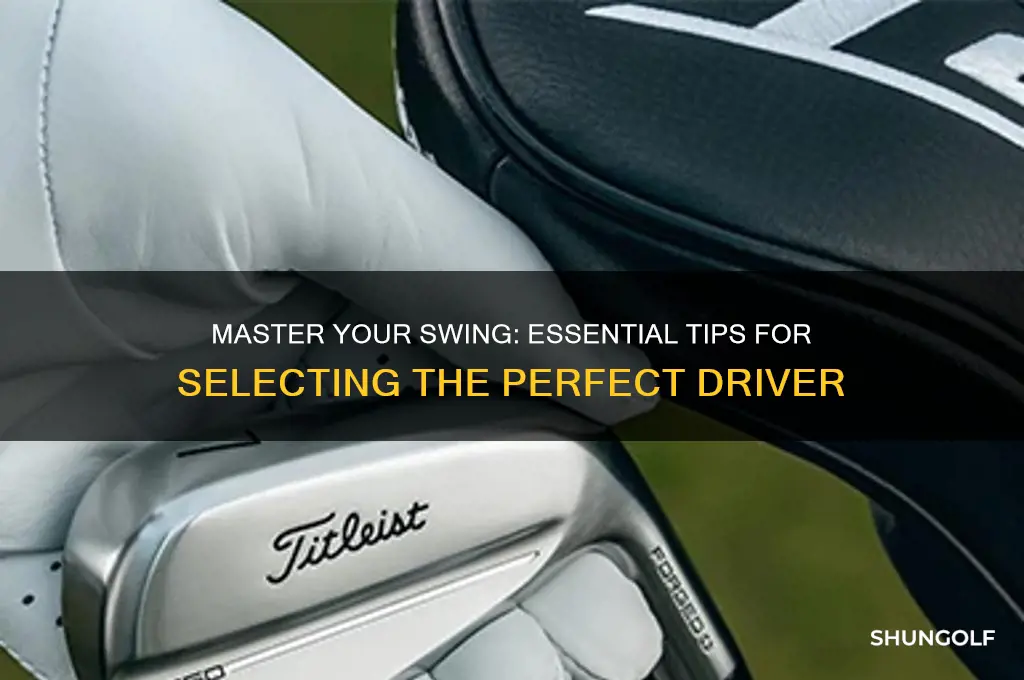 how to choose a driver golf club