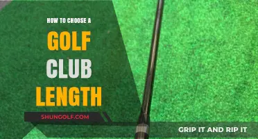 Master Your Swing: Choosing the Perfect Golf Club Length