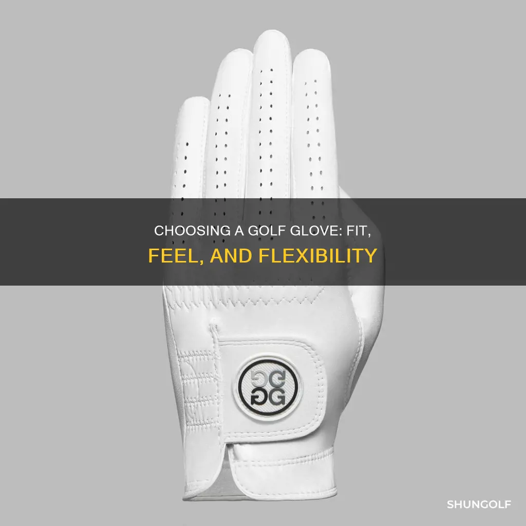 how to choose a golf glove