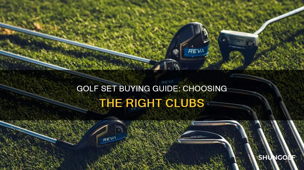 how to choose a golf set