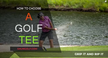 Selecting the Right Golf Tee for Your Game