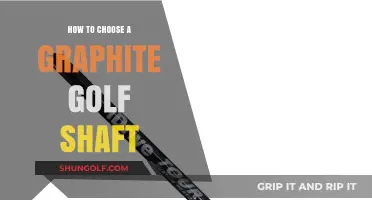 Selecting the Perfect Graphite Golf Shaft: A Comprehensive Guide