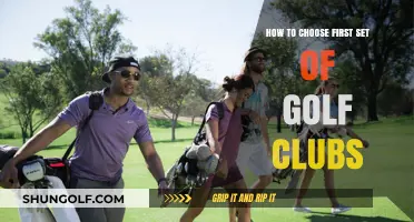 Selecting Your Perfect First Golf Clubs: A Beginner's Guide