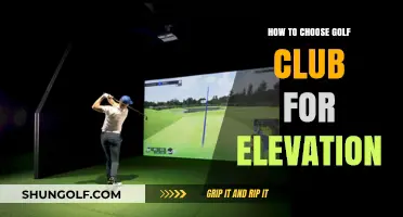 Mastering Elevation: A Guide to Choosing the Right Golf Club