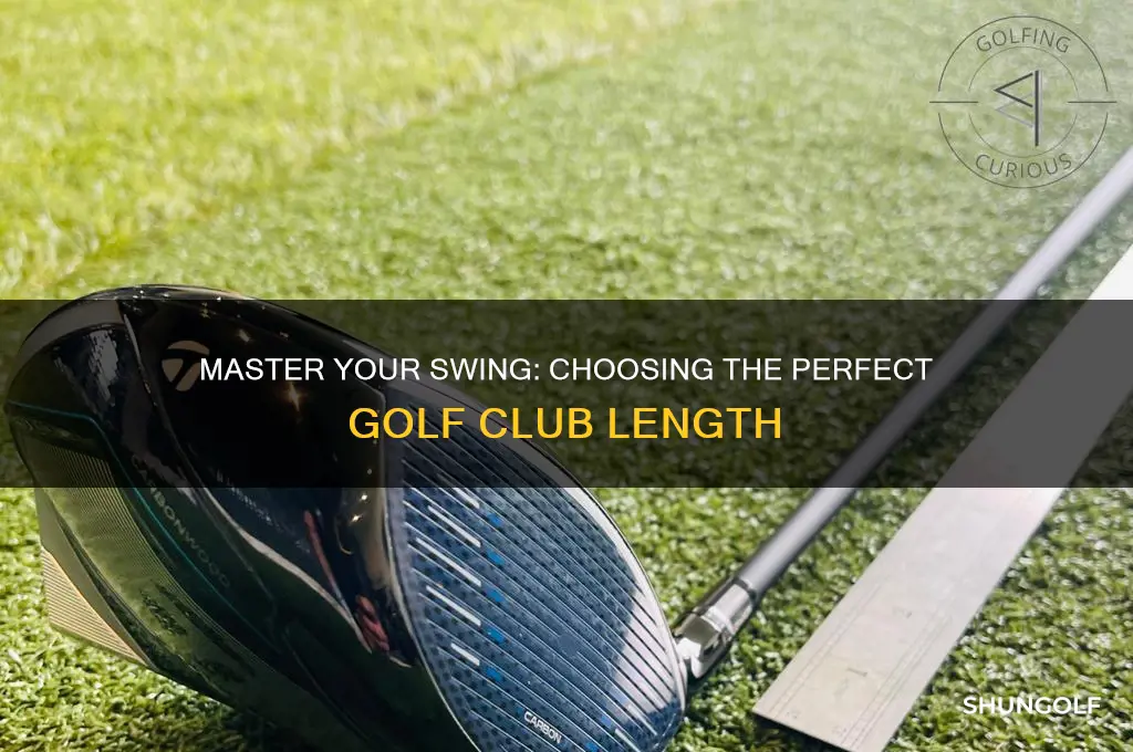 how to choose golf club length