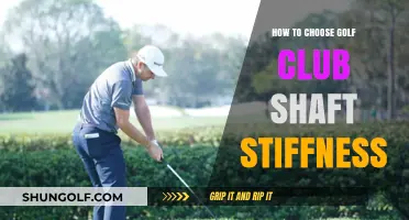 Mastering Your Swing: Selecting the Perfect Golf Club Shaft Stiffness