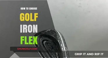 Mastering Your Swing: A Guide to Choosing the Right Golf Iron Flex
