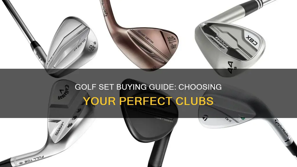 how to choose golf set