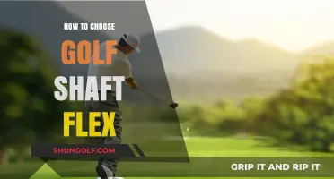 Master Your Swing: A Guide to Selecting the Perfect Golf Shaft Flex