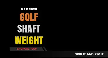 Selecting the Perfect Golf Shaft Weight: A Comprehensive Guide