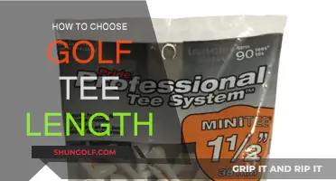 Selecting the Right Golf Tee Length: A Guide