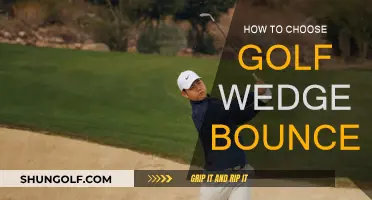 Selecting the Right Golf Wedge Bounce for You
